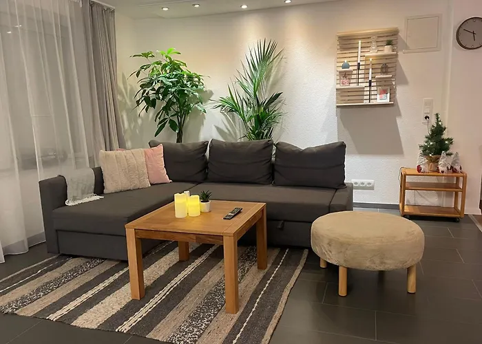 Grosse Schoene Ferienwohnung Mit Kleinem Garten Im Weinort Randersacker